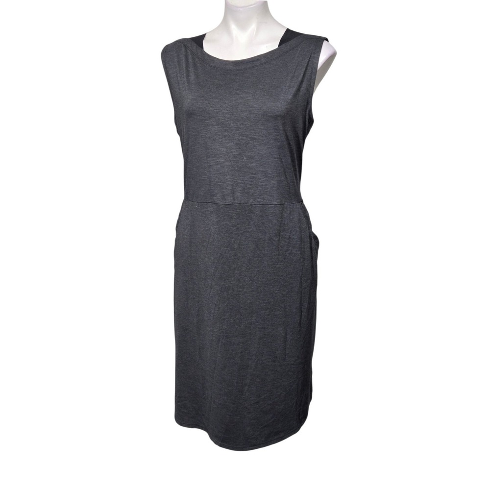 Columbia Omni-Wick dress XL Sleeveless Gray Heather Active Pockets outdoor
